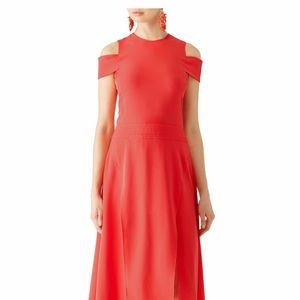 Halston Poppy Cold Shoulder Dress